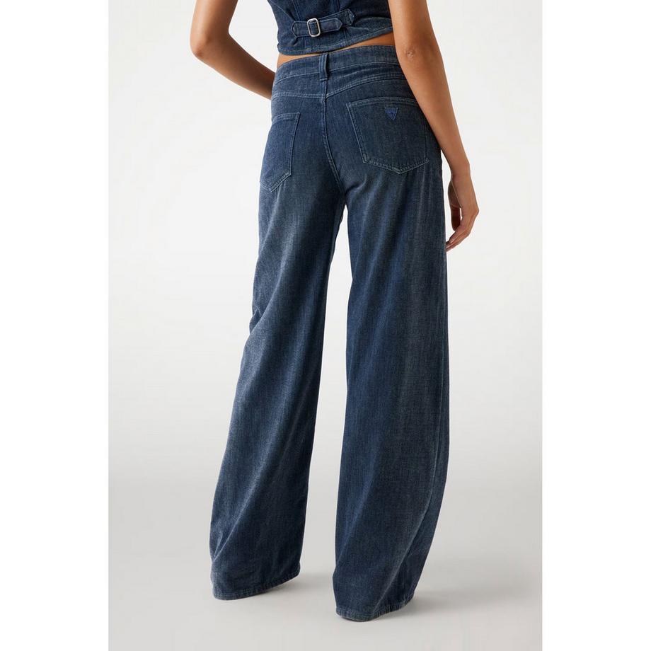 GUESS Pantaloni ampi in velluto a coste  