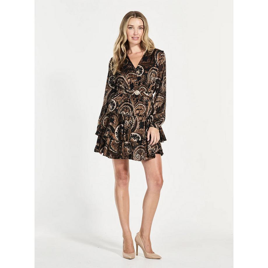 GUESS Vestito a maniche lunghe con motivo Paisley  