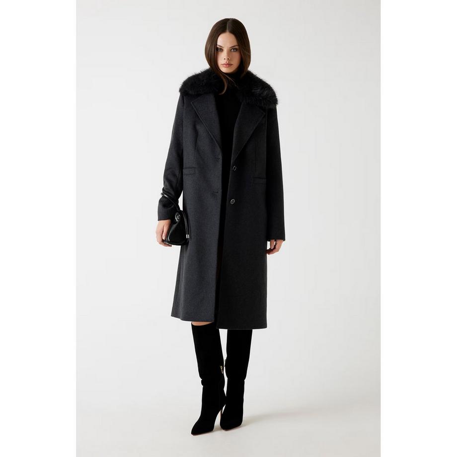 Manteau laine