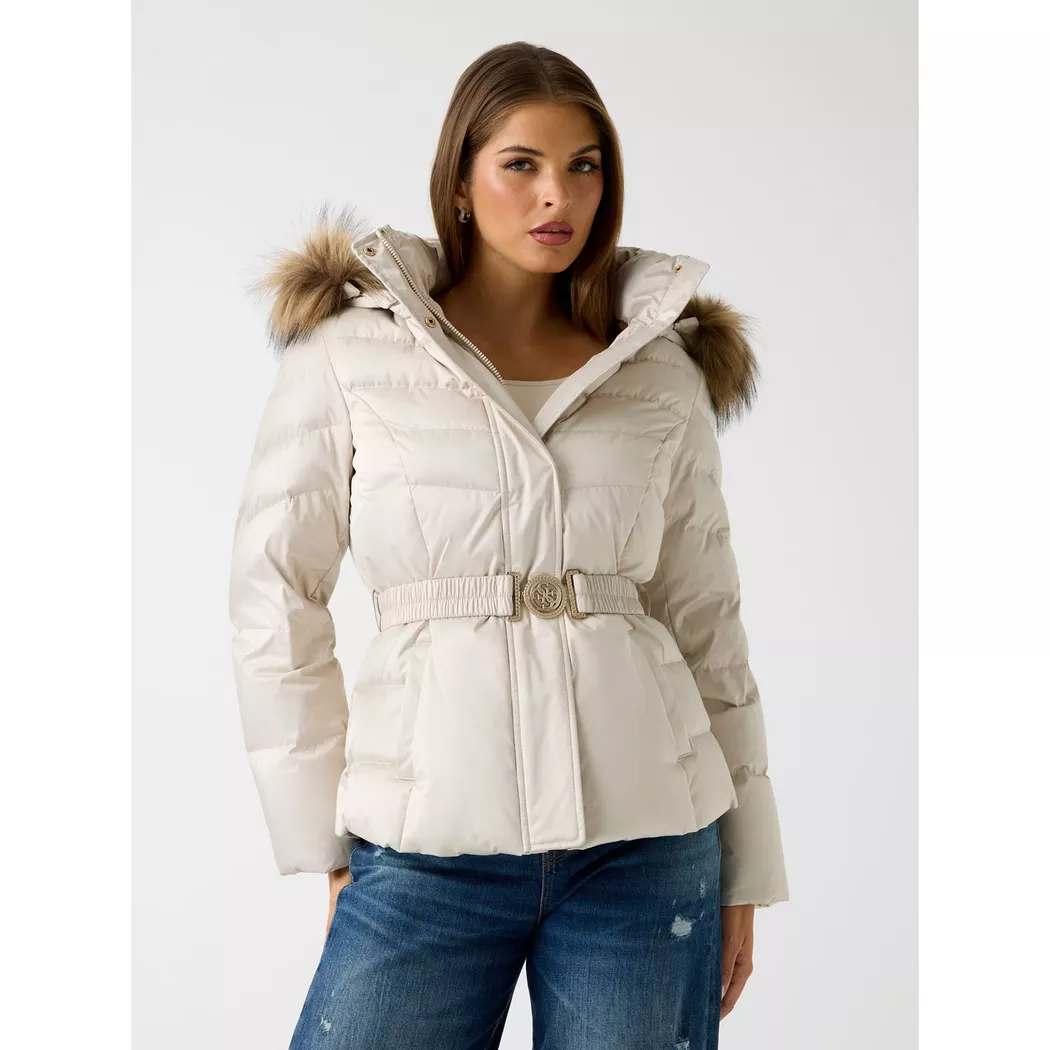 Guess - Jacke, für Damen, Beige, Größe XL