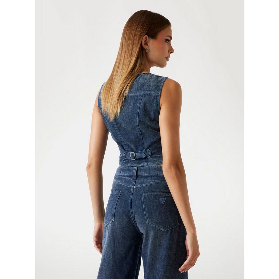 GUESS Gilet di Jeans Slim Fit  