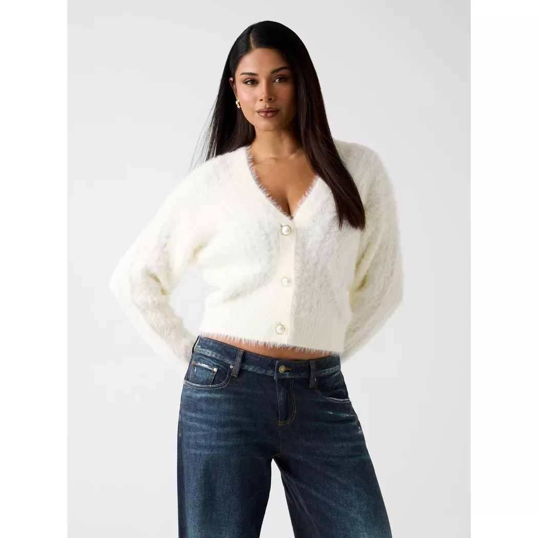 Guess Cardigan KINAKO weiss   L damen
