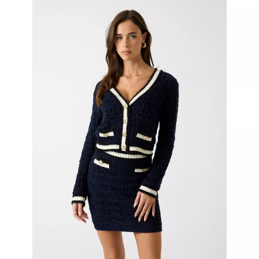 Guess - Cardigan, für Damen, Marine, Größe M