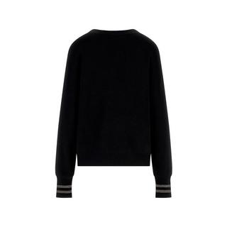 GUESS Pullover Rundhals Ballonärmel  