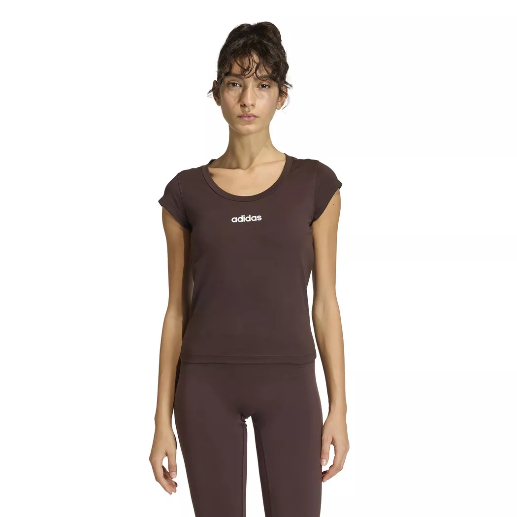 Adidas - T-Shirt, für Damen, Braun, Größe XL