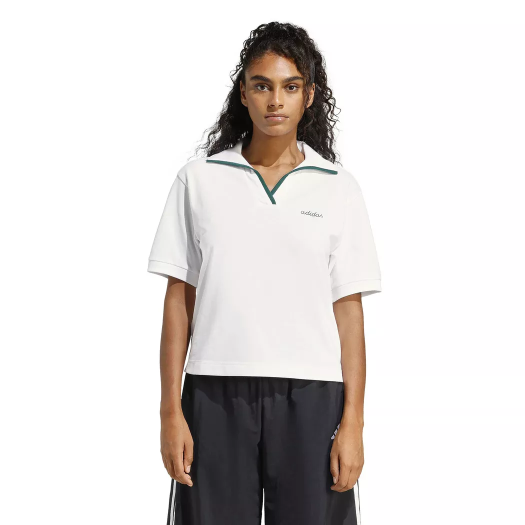 Adidas - Polo Shirt, für Damen, Weiss, Größe XL