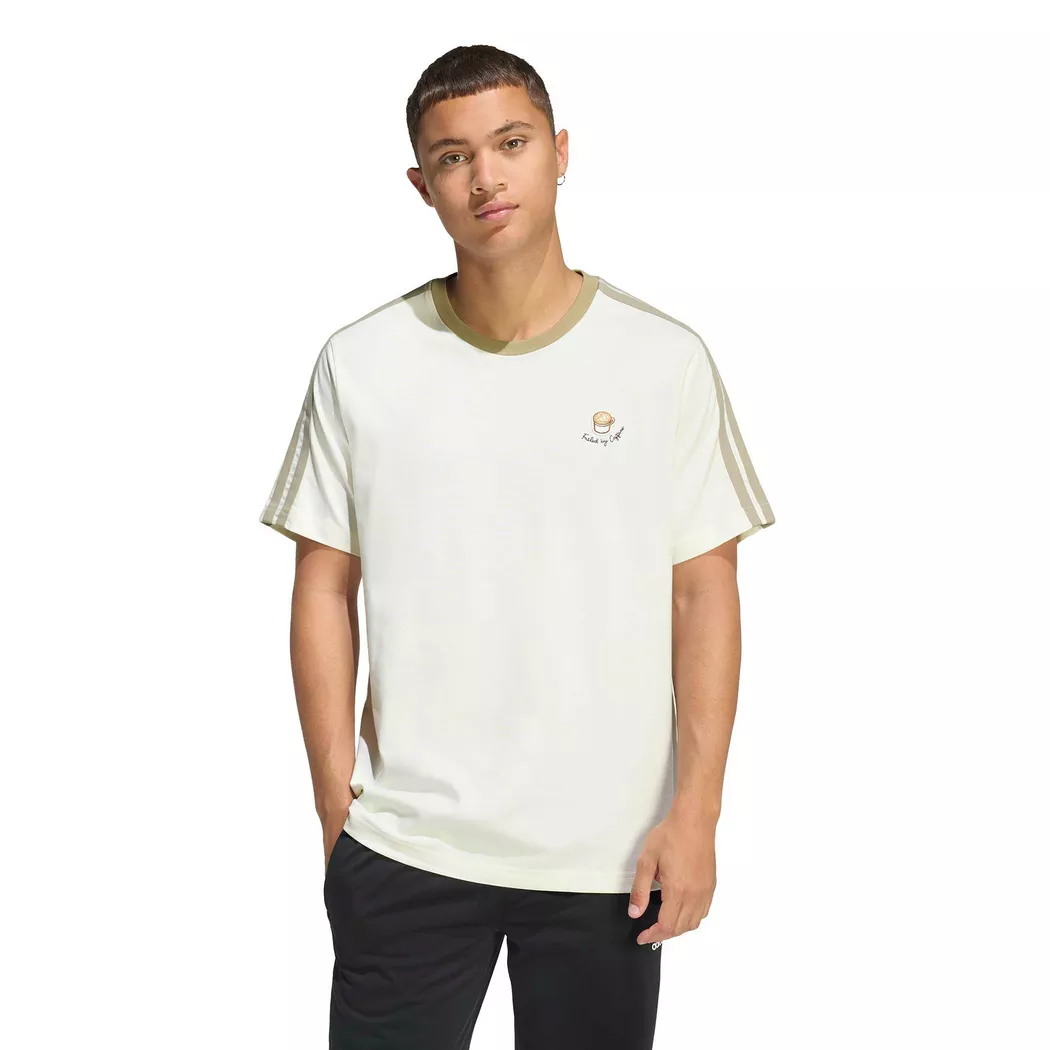 Adidas T-shirt à Manches Courtes House Of Tiro X Common Goal Jersey Off White / Semi Ice Tangerine / Ray Blue / Multicolor S Homme 4