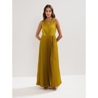 Phase Eight Dionne Ärmelloses Plissiertes Maxikleid  