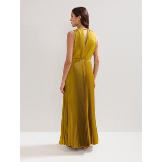 Phase Eight Dionne Ärmelloses Plissiertes Maxikleid  