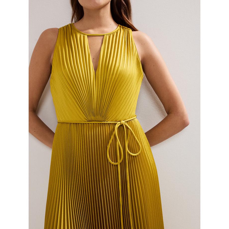 Phase Eight Dionne Robe Longue Plissée Sans Manches  