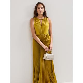 Phase Eight Dionne Ärmelloses Plissiertes Maxikleid  