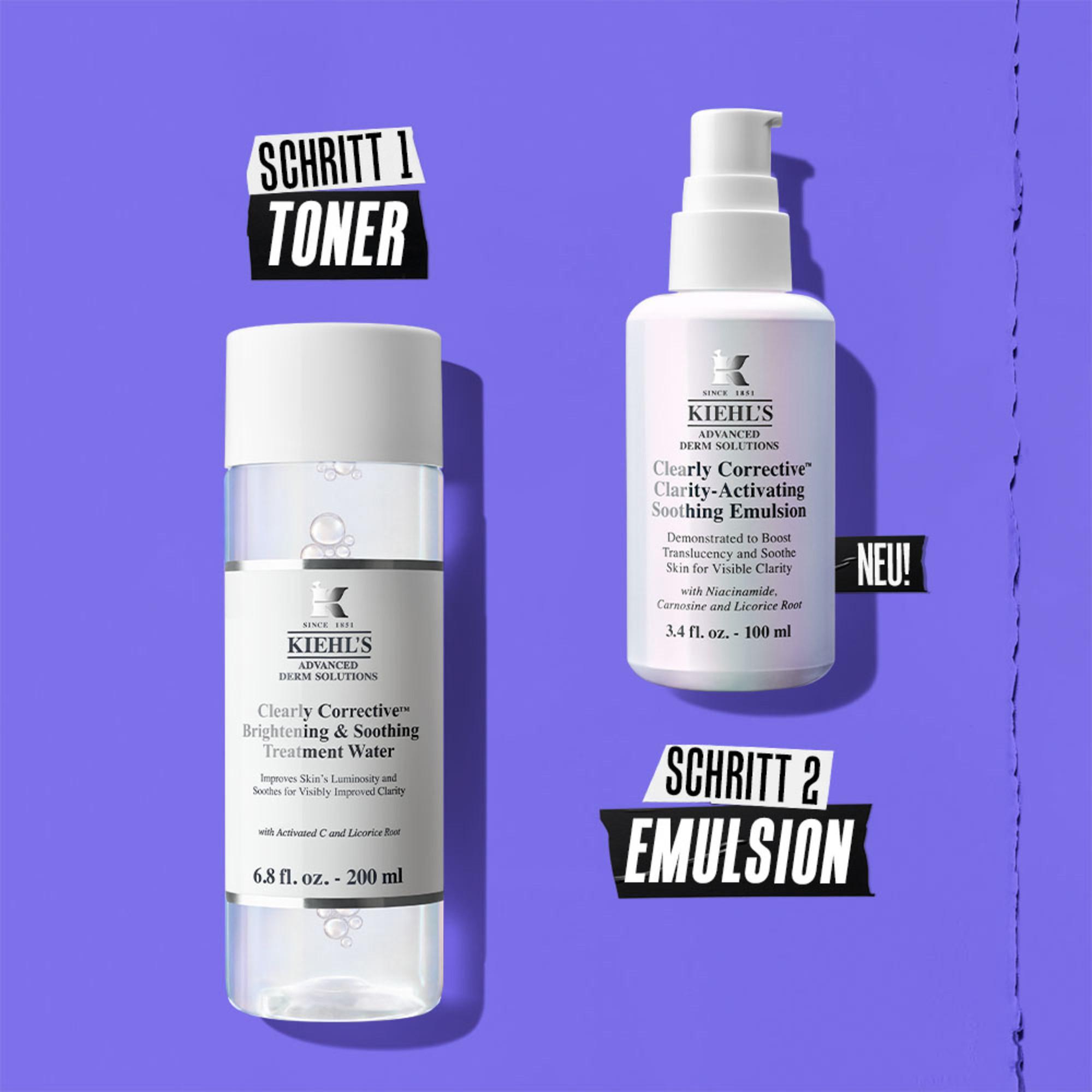 Kiehl's  Clearly Corrective Clarity-Activating Soothing Emulsion  