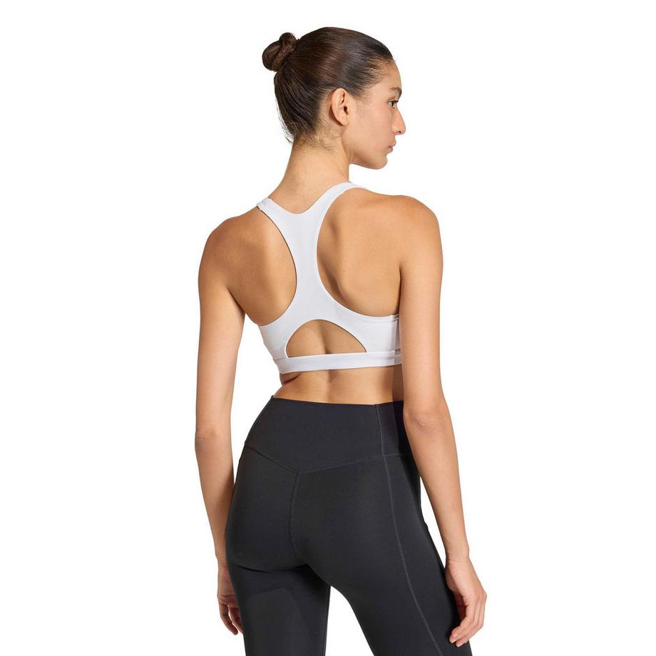 adidas OPT ESS MS BRA Brassière de sport, Medium Support 