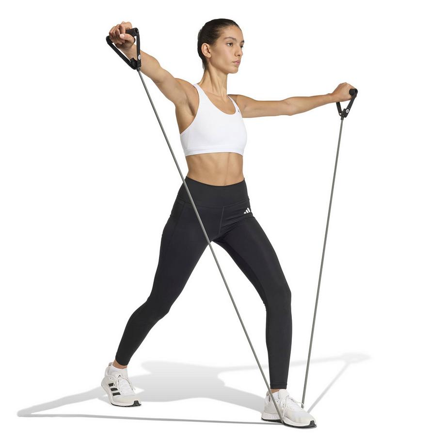 adidas OPT ESS MS BRA Brassière de sport, Medium Support 