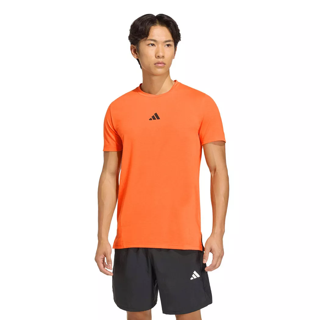 Adidas T-shirt Sans Manches D4t Primelift 3 Stripes Pure Orange L