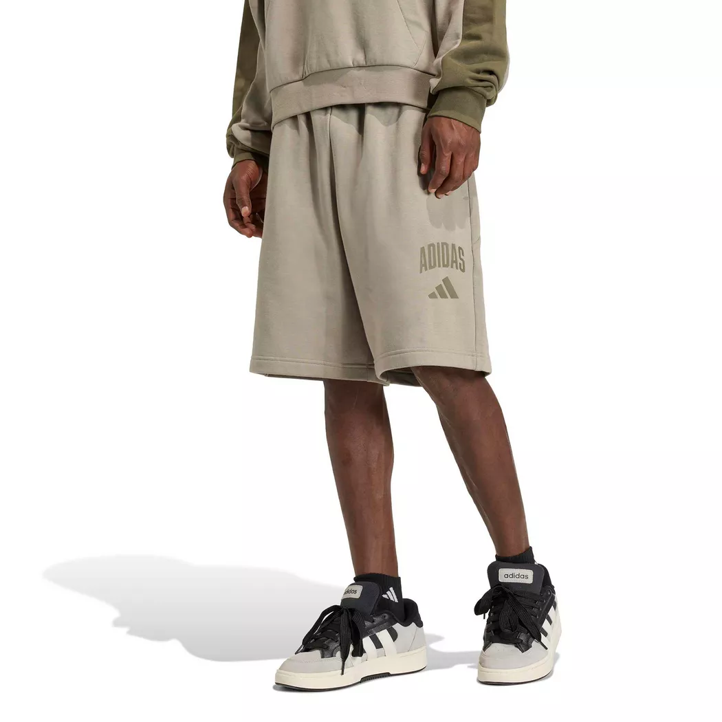 Adidas - Shorts, für Herren, Grau/Grün, Größe L