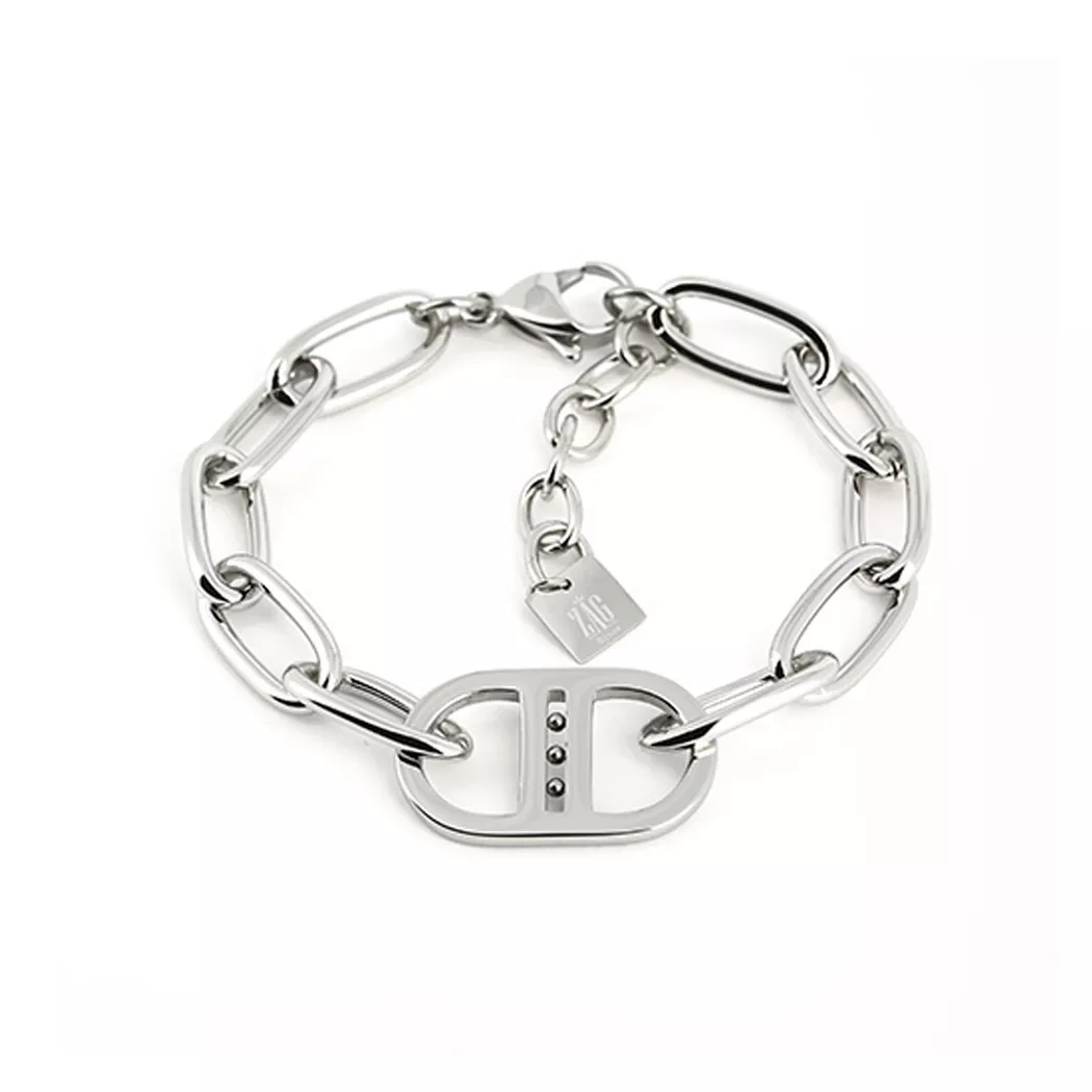ZAG Bijoux - Armband, 15+3CM, Silberfarben 8