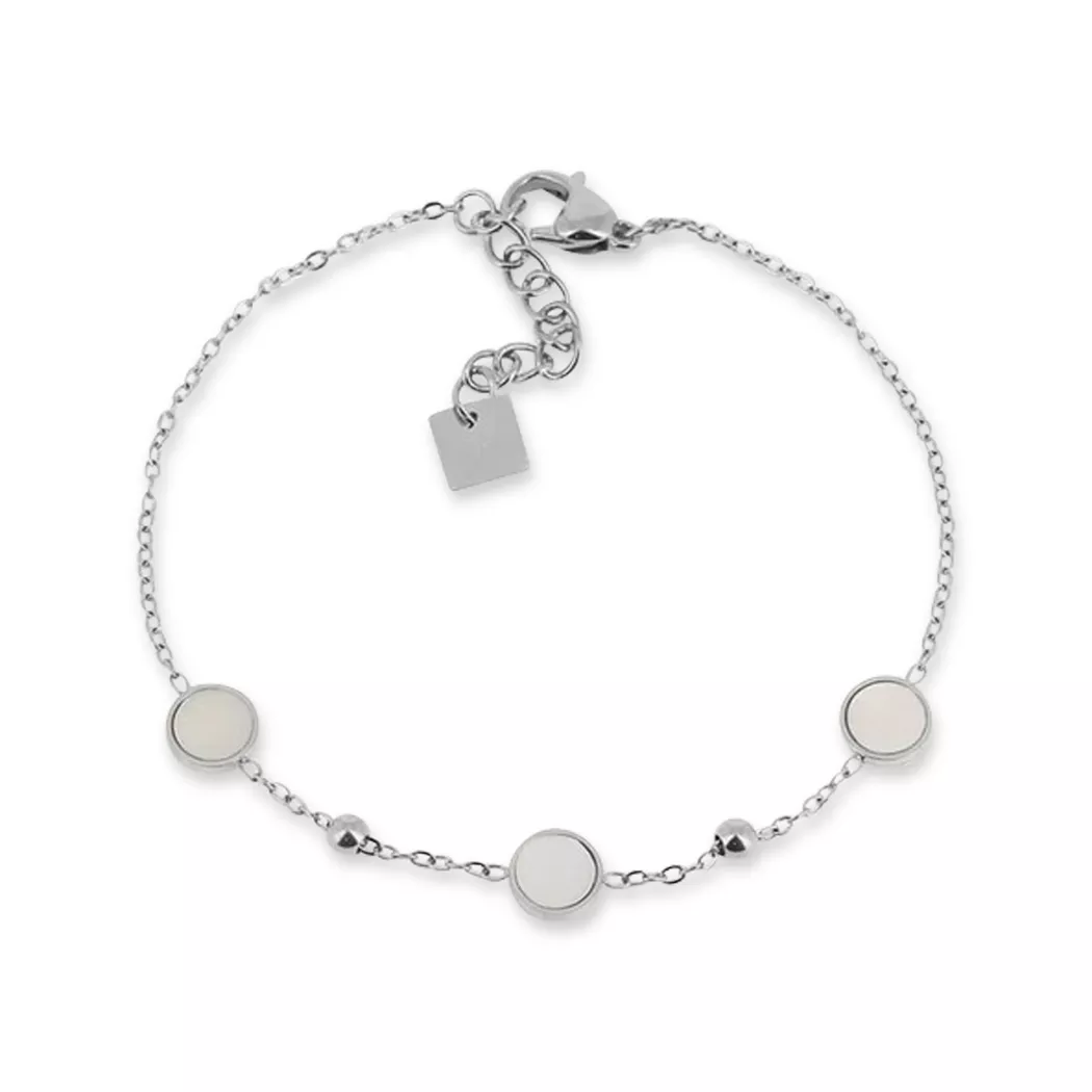 ZAG Bijoux - Armband, 15+3CM, Silberfarben 4