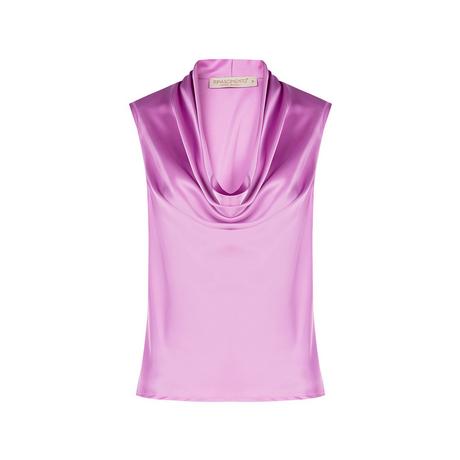 RINASCIMENTO Ärmelloses Wasserfallkragen Top  