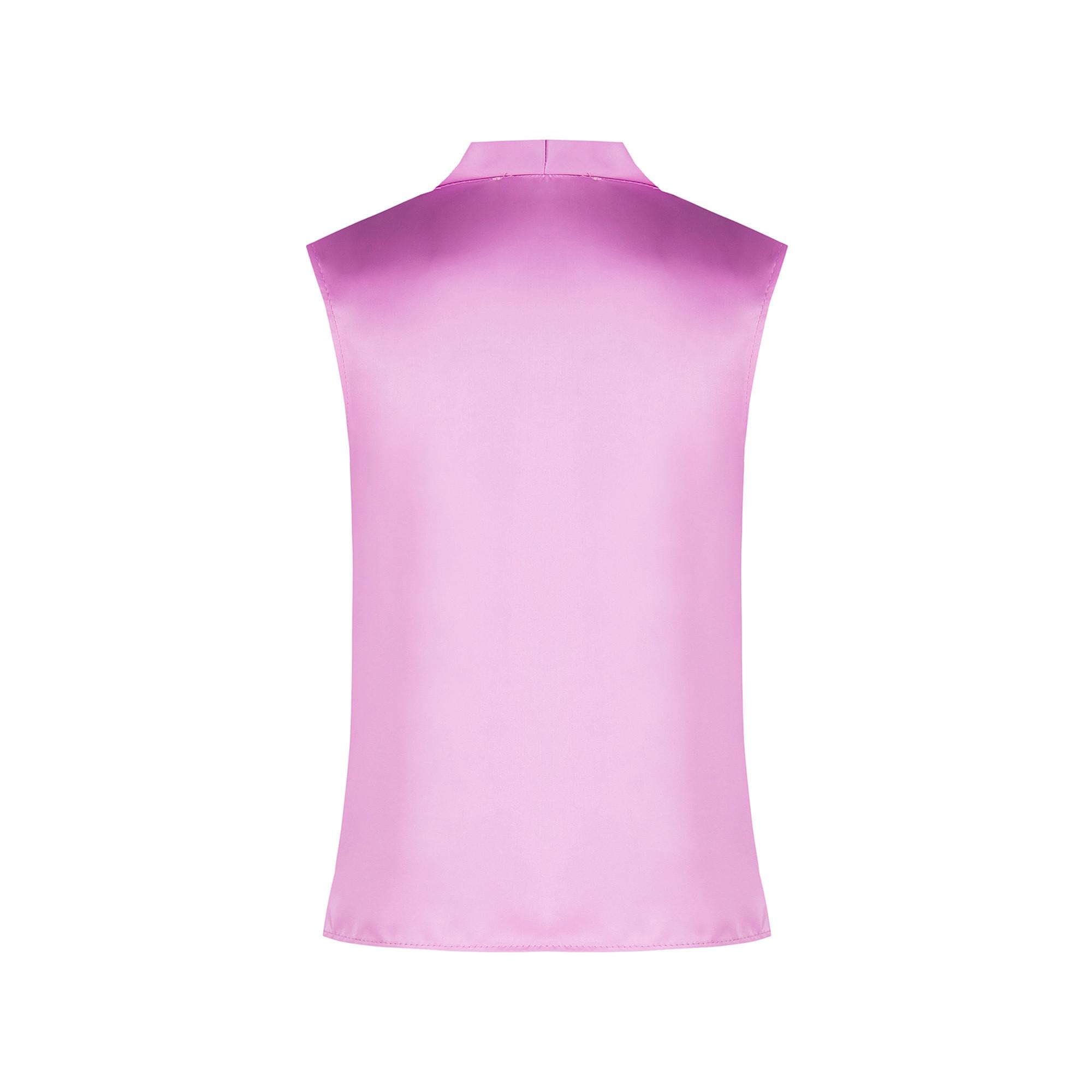 RINASCIMENTO Ärmelloses Wasserfallkragen Top  