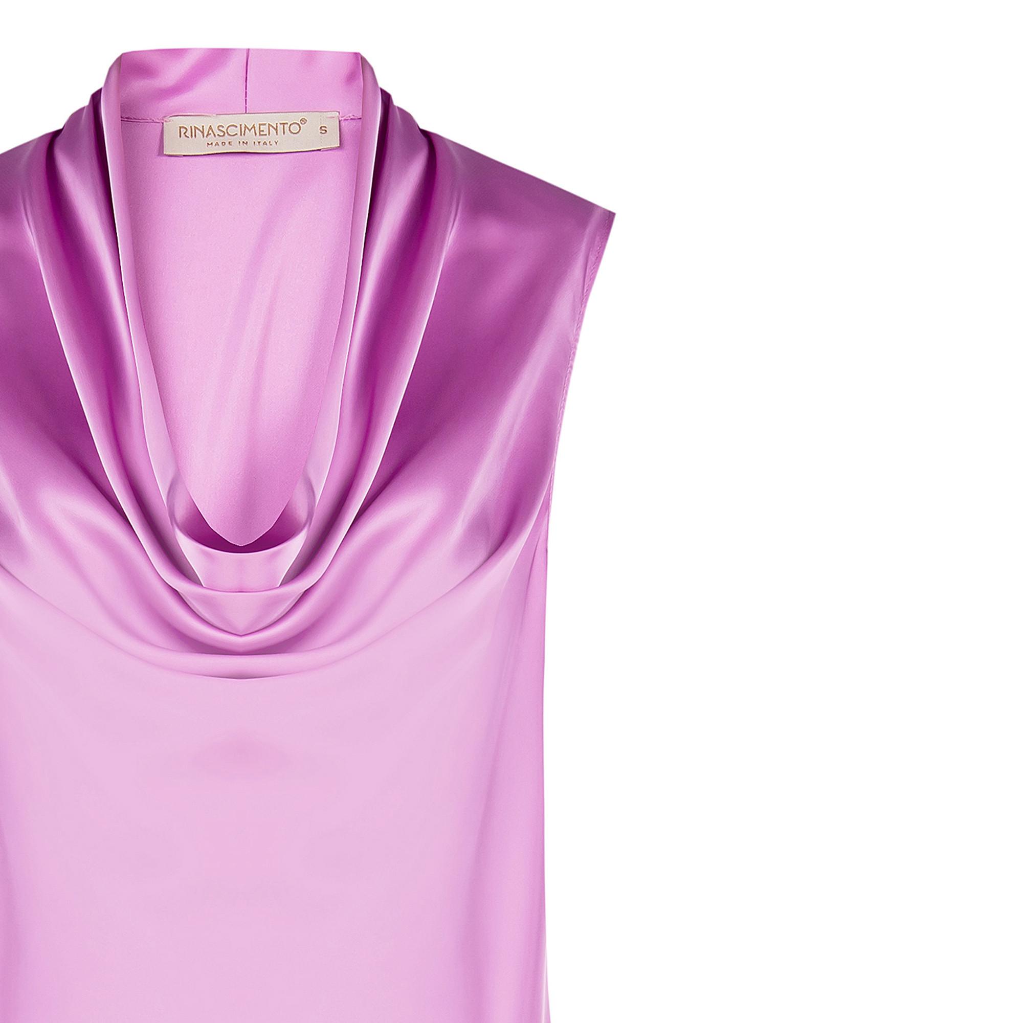 RINASCIMENTO Ärmelloses Wasserfallkragen Top  