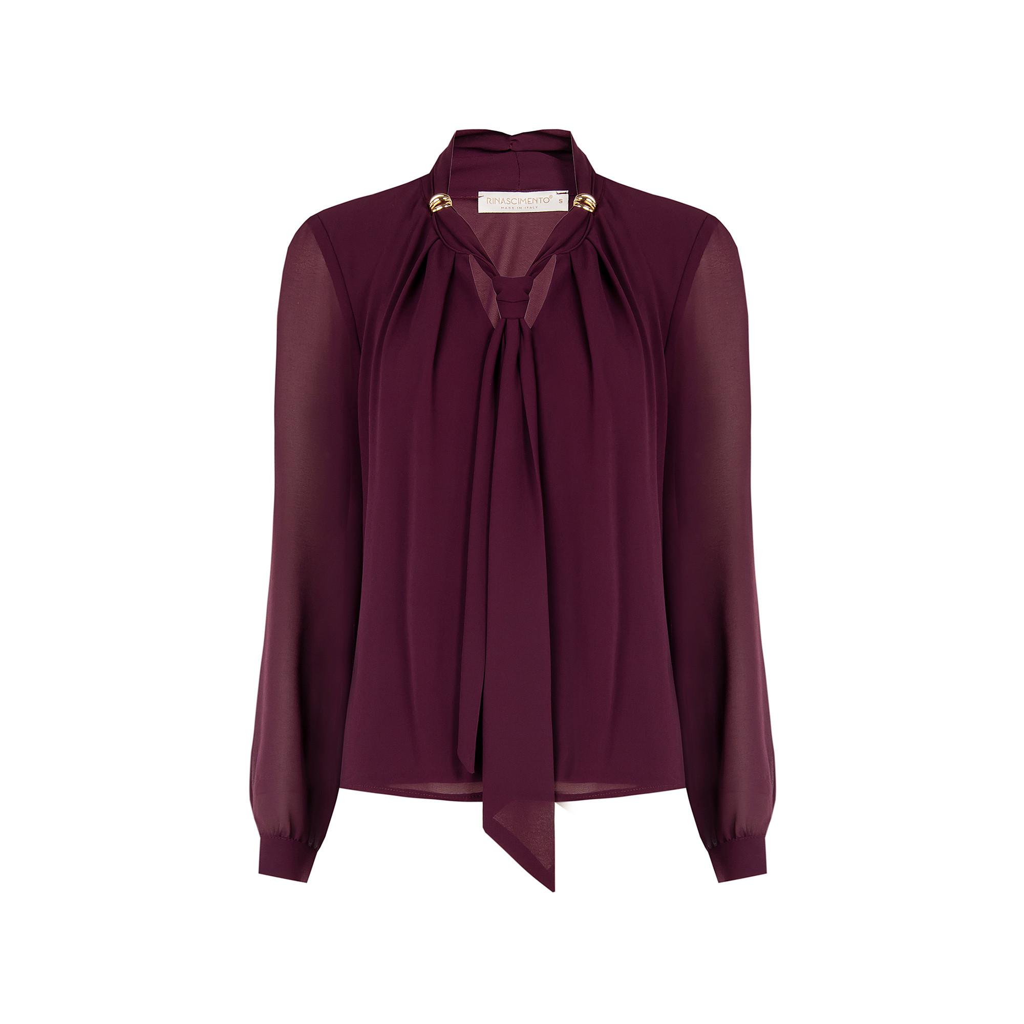 RINASCIMENTO Langarm Bluse Stehkragen  