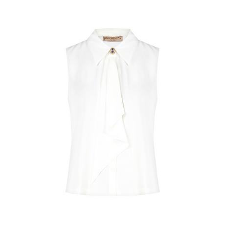 RINASCIMENTO Ärmellose Bluse mit Bindedetail  