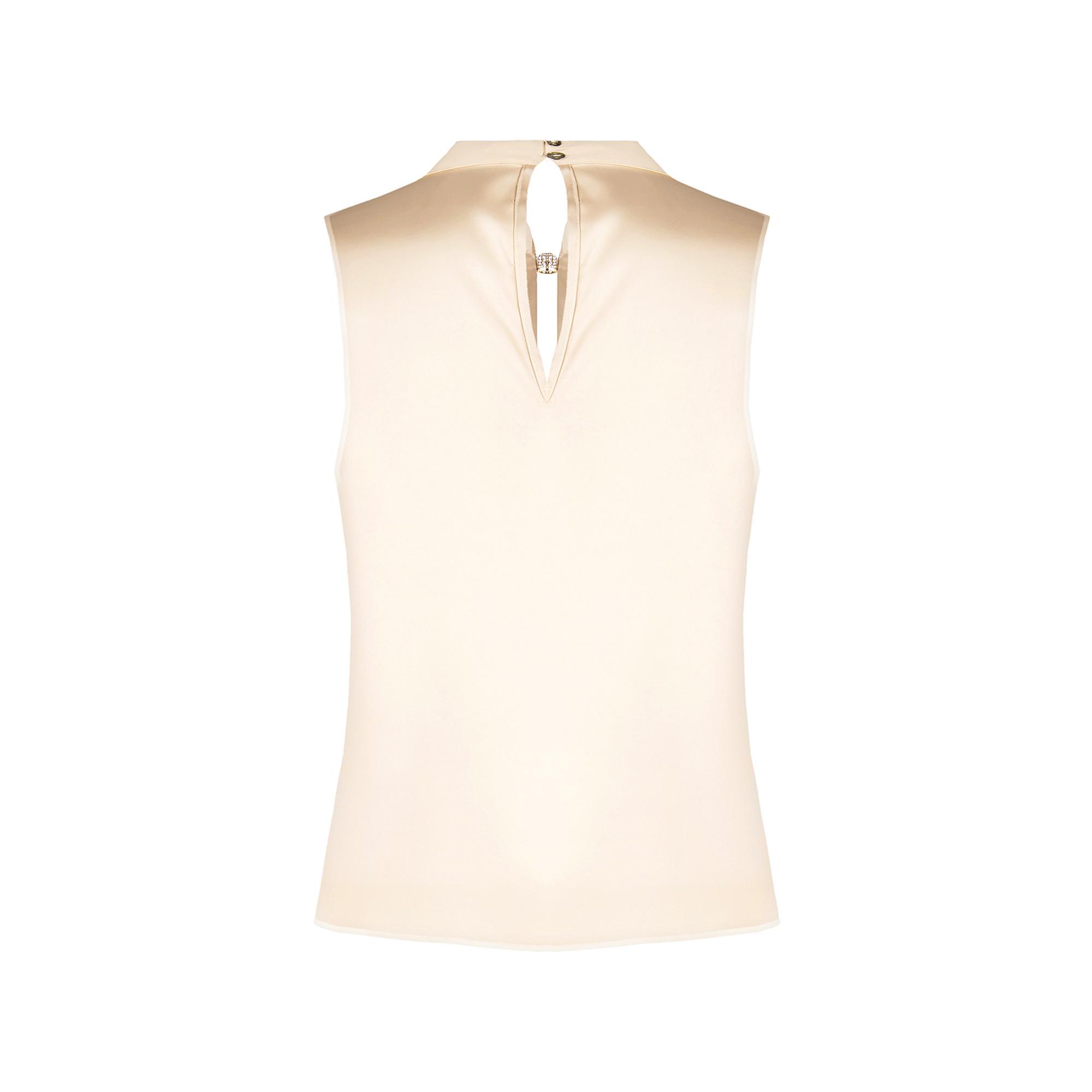 RINASCIMENTO Camicetta senza maniche Collo alto plissettato  