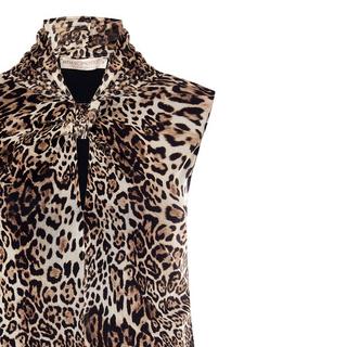 RINASCIMENTO Leopardenmuster Ärmelloses Top  