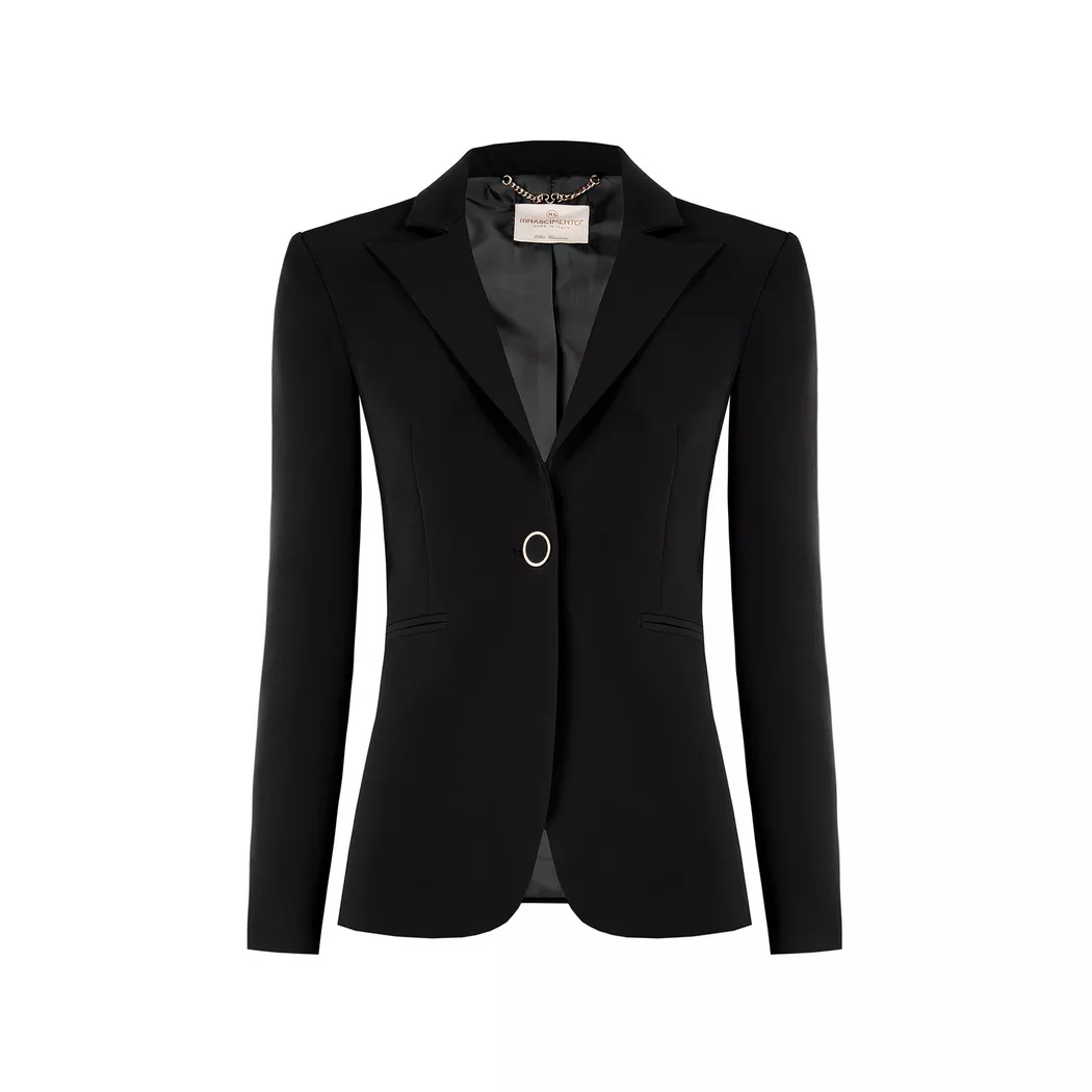 Rinascimento - Blazer, für Damen, Black, Größe L