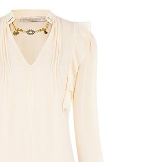 RINASCIMENTO Langarmbluse mit Rüschen  