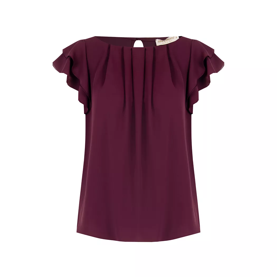 Rinascimento - Bluse, für Damen, Black, Größe XL