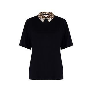 RINASCIMENTO Blouse Col Imprimé Léopard  