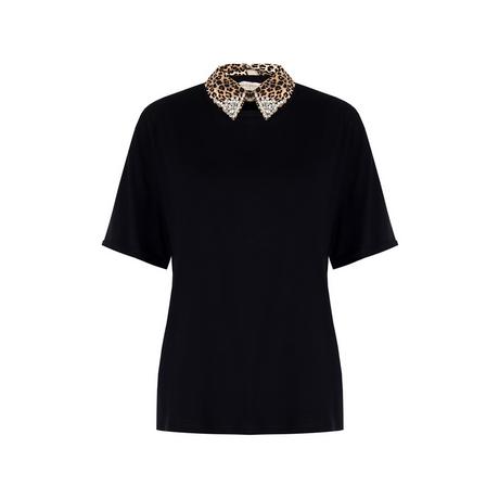 RINASCIMENTO Blouse Col Imprimé Léopard  