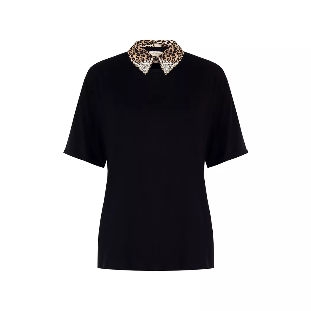 Rinascimento - Bluse, für Damen, Black, Größe L 3