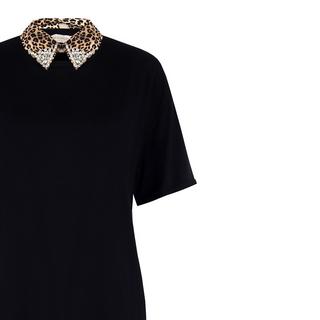 RINASCIMENTO Blouse Col Imprimé Léopard  