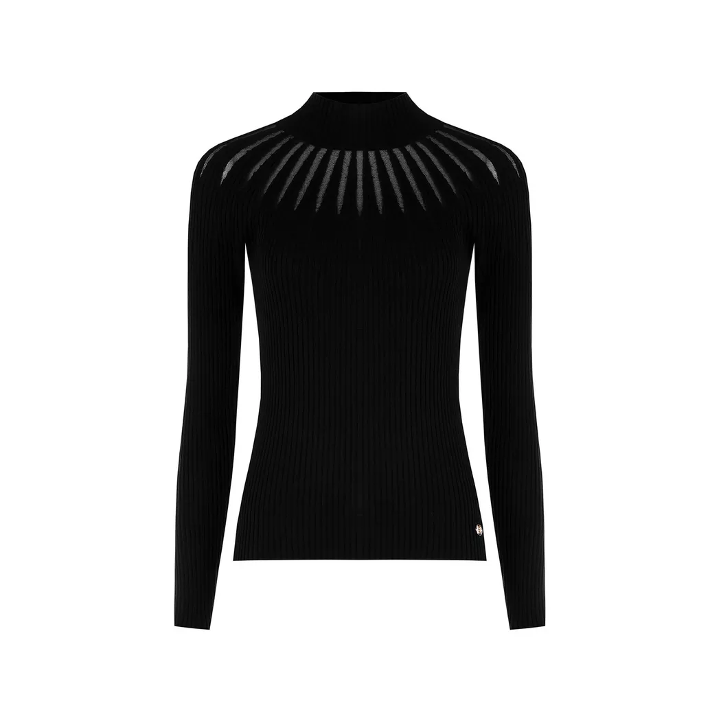 Rinascimento - Pullover, für Damen, Black, Größe L/XL
