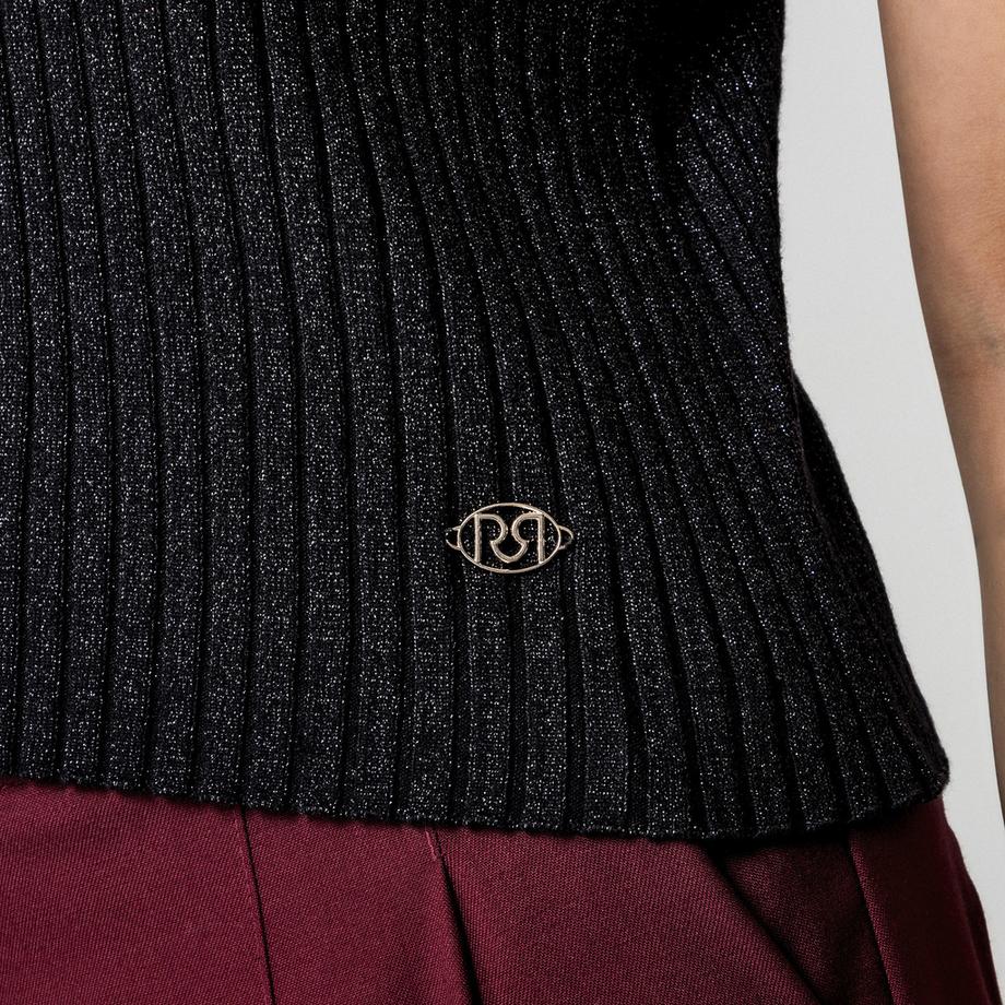 RINASCIMENTO Pull Court Manches Côtes  