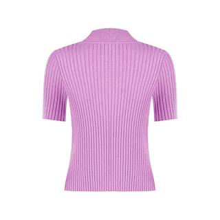 RINASCIMENTO Gerippter Kurzarm Pullover  