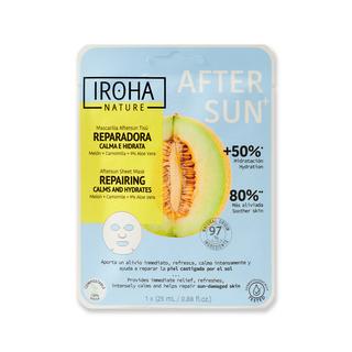iroha  Nature Repairing, Calming And Hydrating Aftersun Face Sheet Mask 