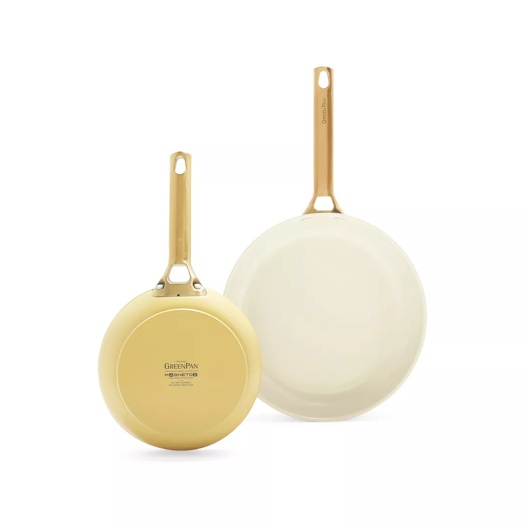GreenPan - Bratpfannen-Set, 20/26CM, Gelb