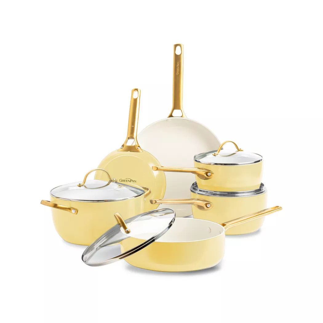 GreenPan Padova Reserve Pannenset 10-delig Sunshine Yellow