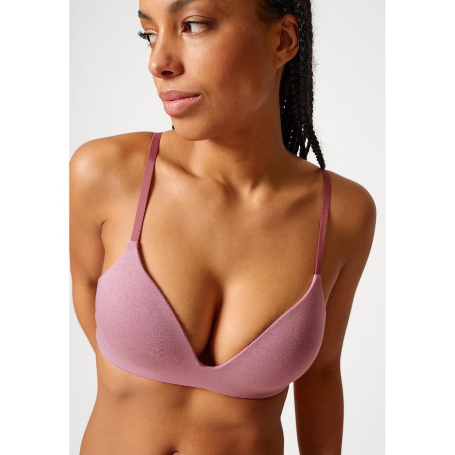 Skiny Classicotton Wattierter Triangle BH  