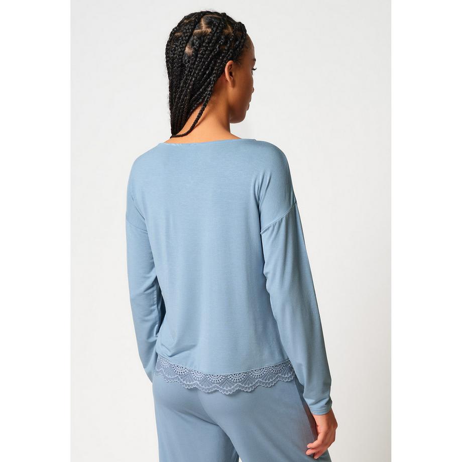 Skiny Night In Mix & Match Haut de pyjama à manches longues  