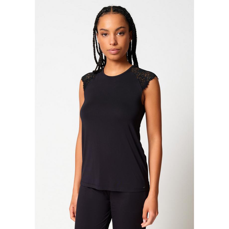Skiny Night in 04 Haut de Pyjama Manches Courtes  