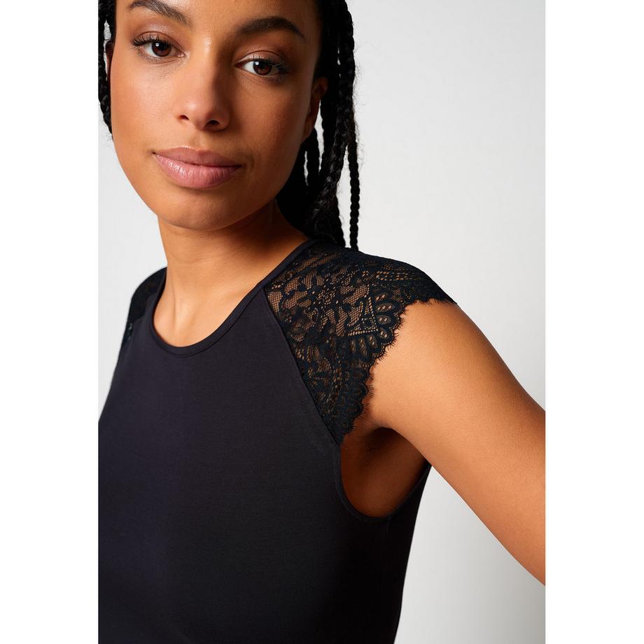 Skiny Night in 04 Haut de Pyjama Manches Courtes  