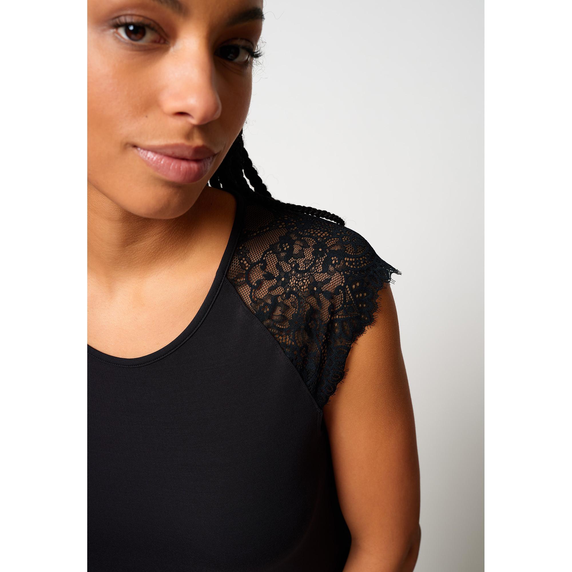 Skiny Night in 04 Chemise de Nuit Manches Courtes  