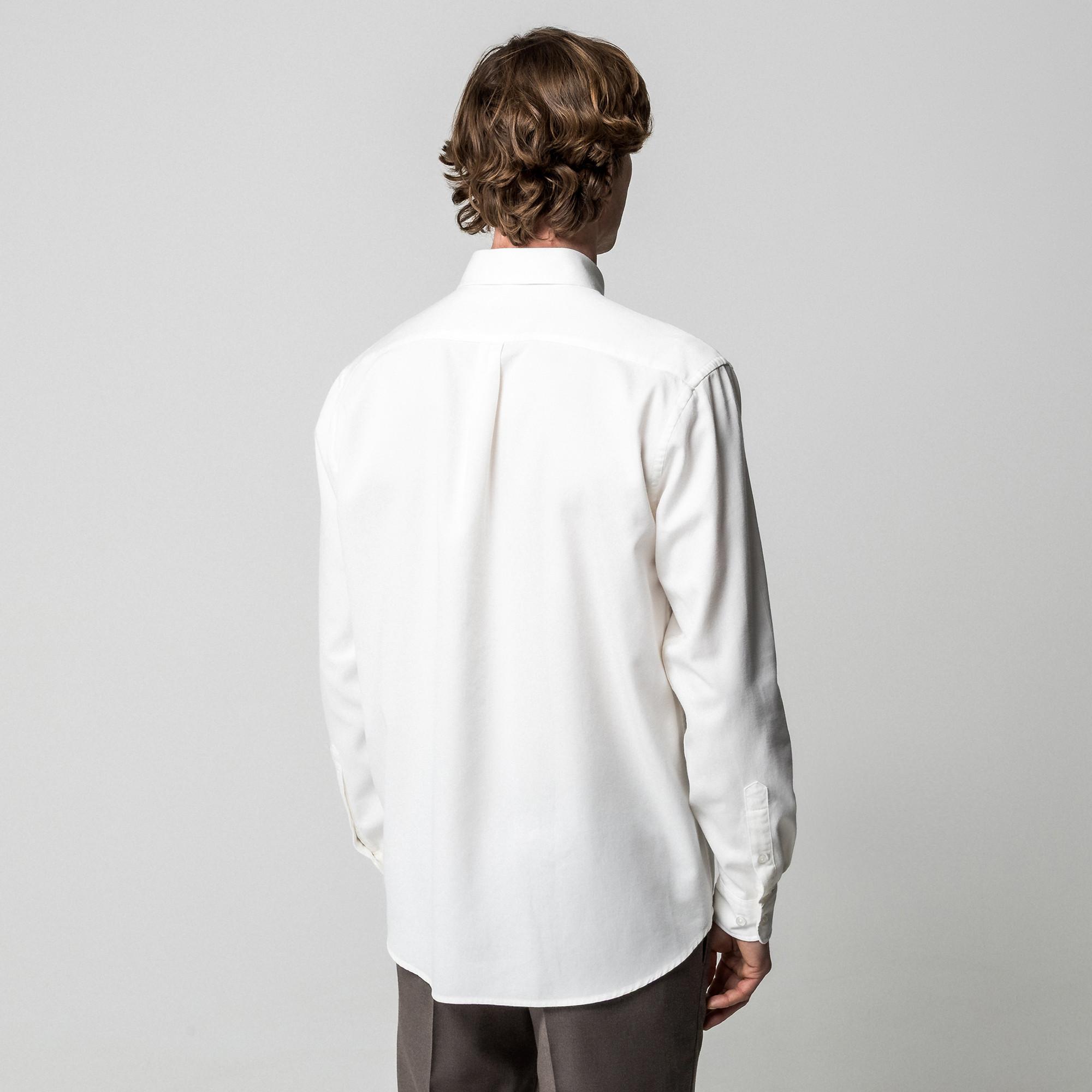 Manor Man Langarm Button Down Hemd  