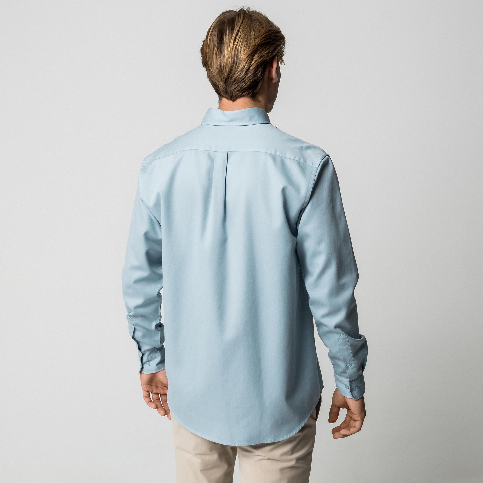 Manor Man Langarm Button Down Hemd  