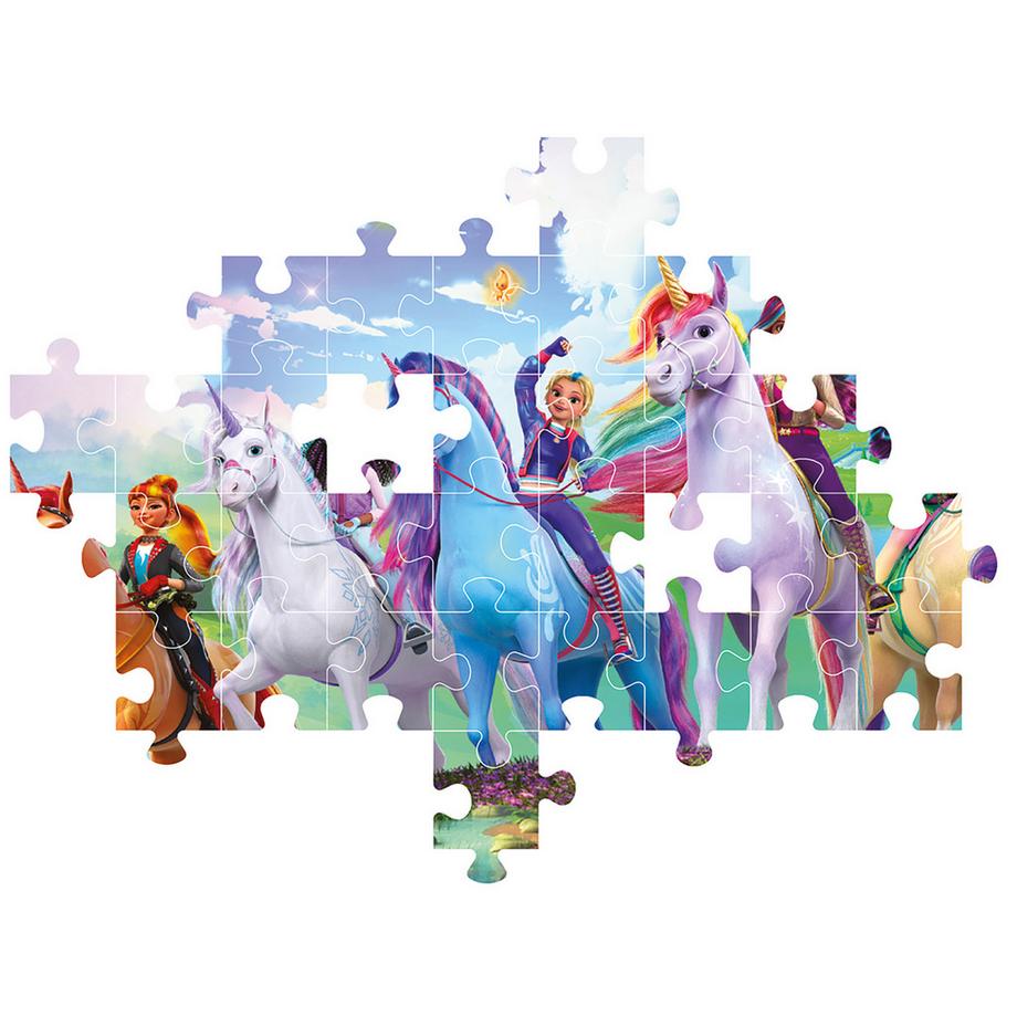 Clementoni  Puzzle Unicorn Academy, 104 Teile 